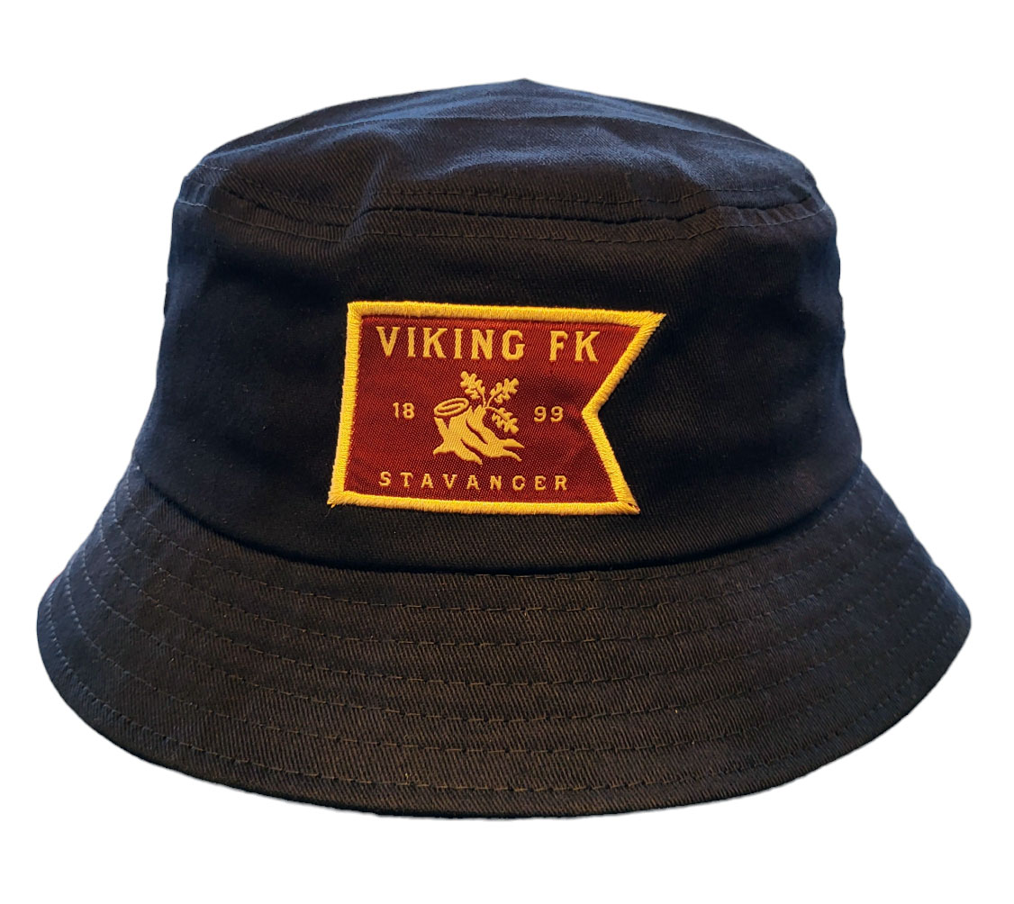 Bøttehatt med brodert logo