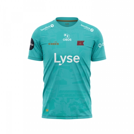 Keepertrøye turkis 2025